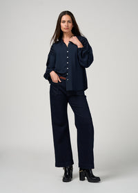 Loobies Story Bijou Blouse - Indigo