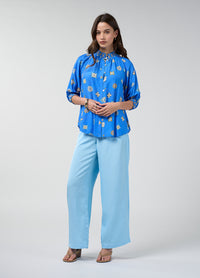 Loobies Story Dambulla Shirt – Azure Multi