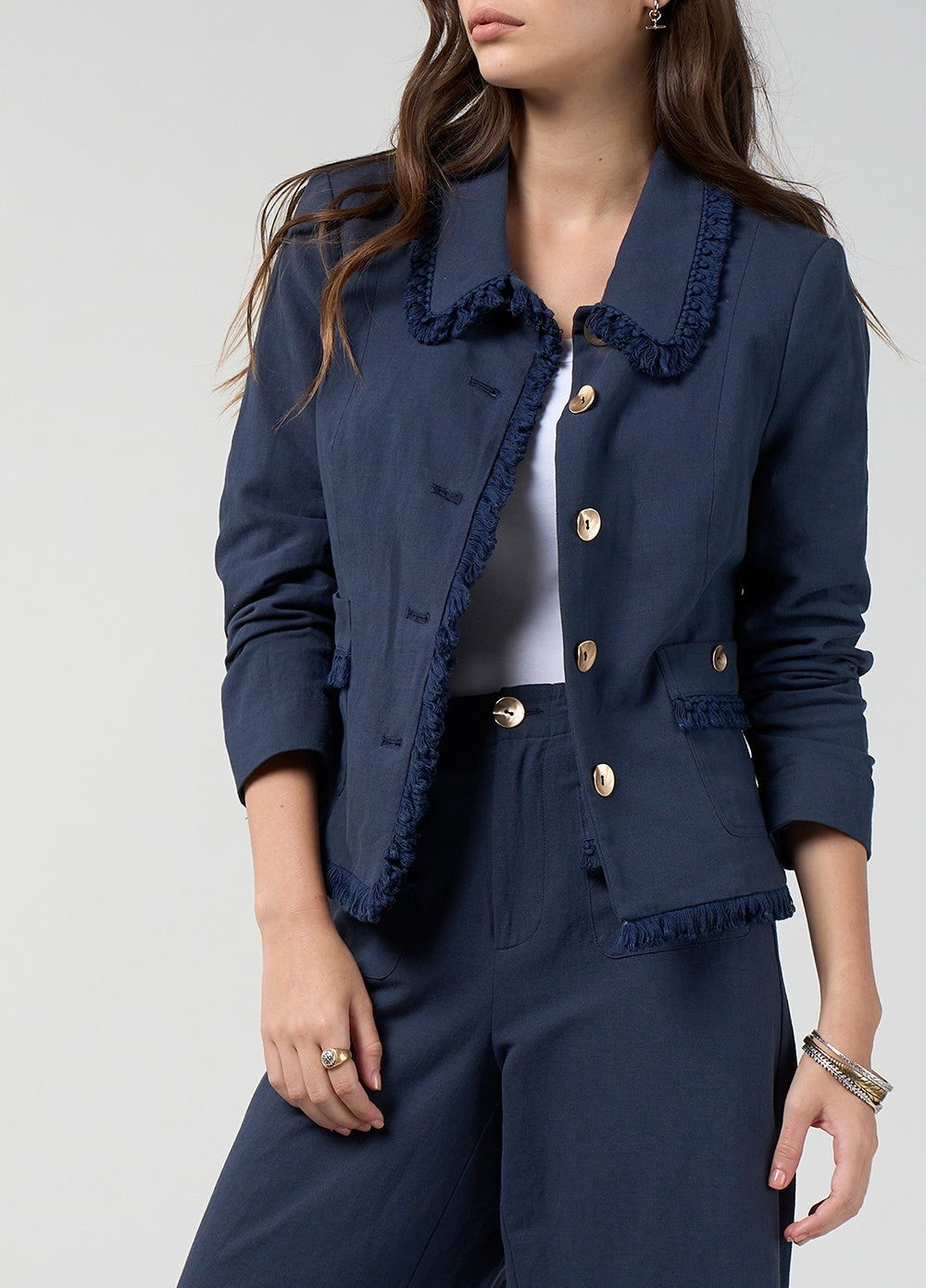 Loobies Story Navi Jacket - Indigo
