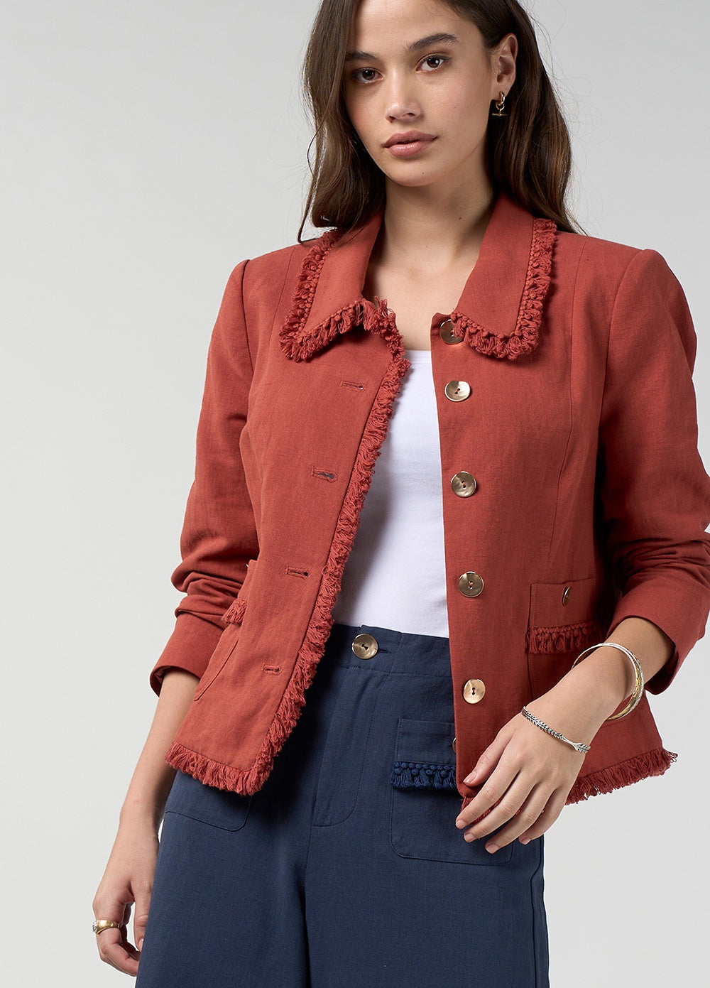 Loobies Story Navi Jacket – Sandalwood