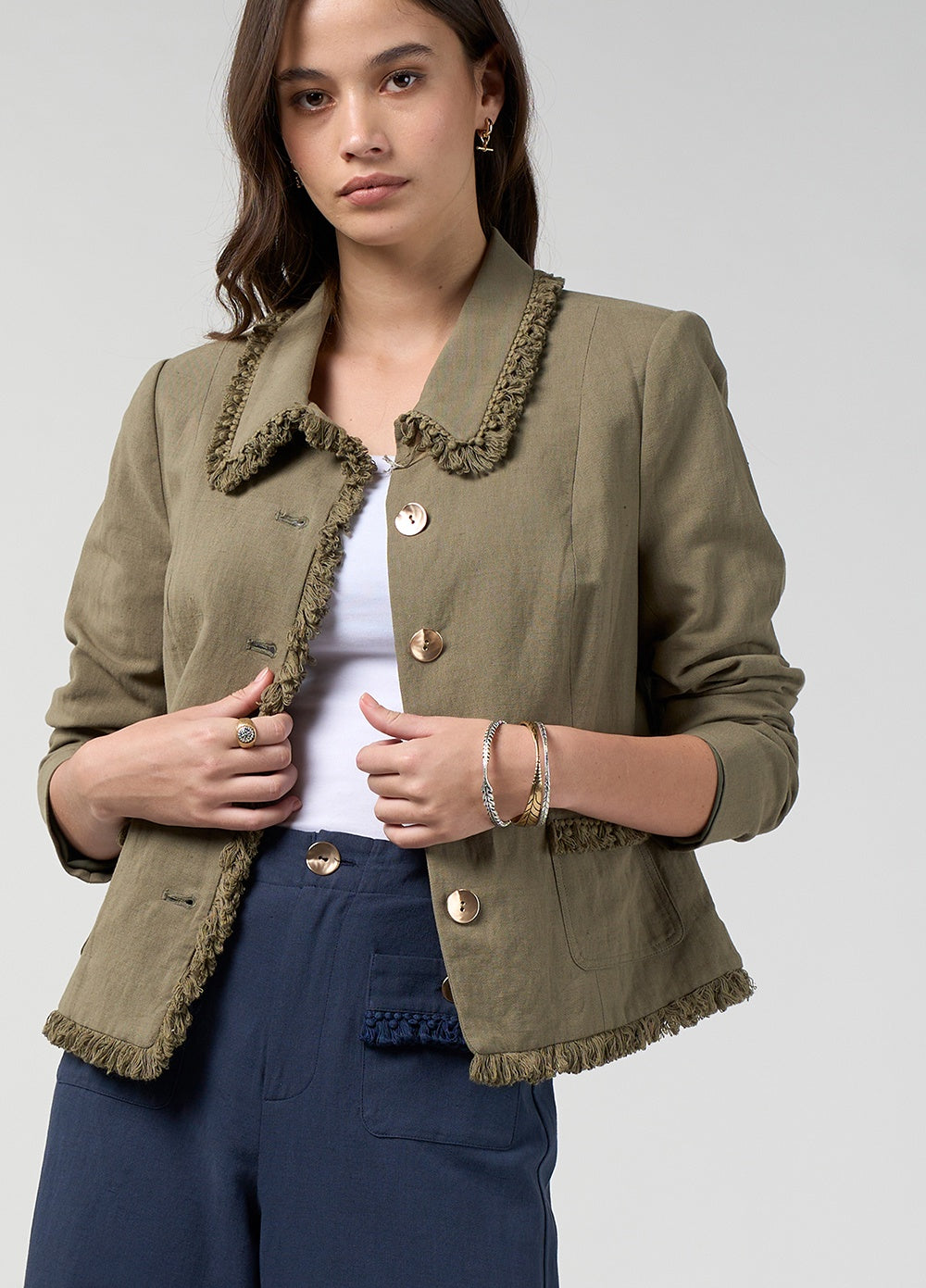 Loobies Story Navi Jacket – Soft Olive