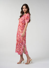 Loobies Story Sinhala Dress – Coral Multi