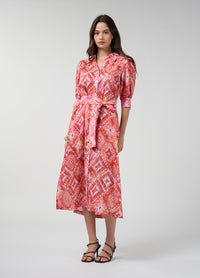 Loobies Story Sinhala Dress – Coral Multi
