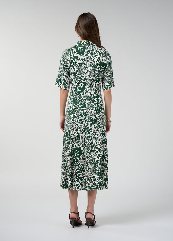 Loobies Story Teardrop Shirt Dress – Buttermilk Multi