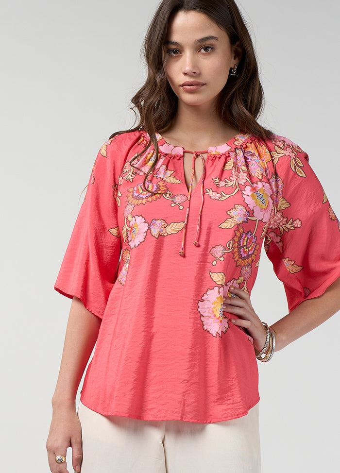 Loobies Story Mirissa Top – Coral Multi