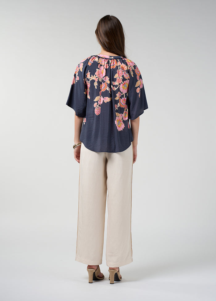 Loobies Story Mirissa Top – Indigo Multi