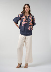 Loobies Story Mirissa Top – Indigo Multi