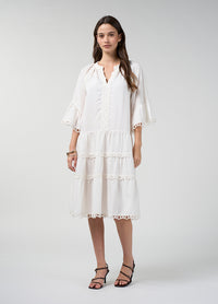 Loobies Story Shalini Dress – Silk White