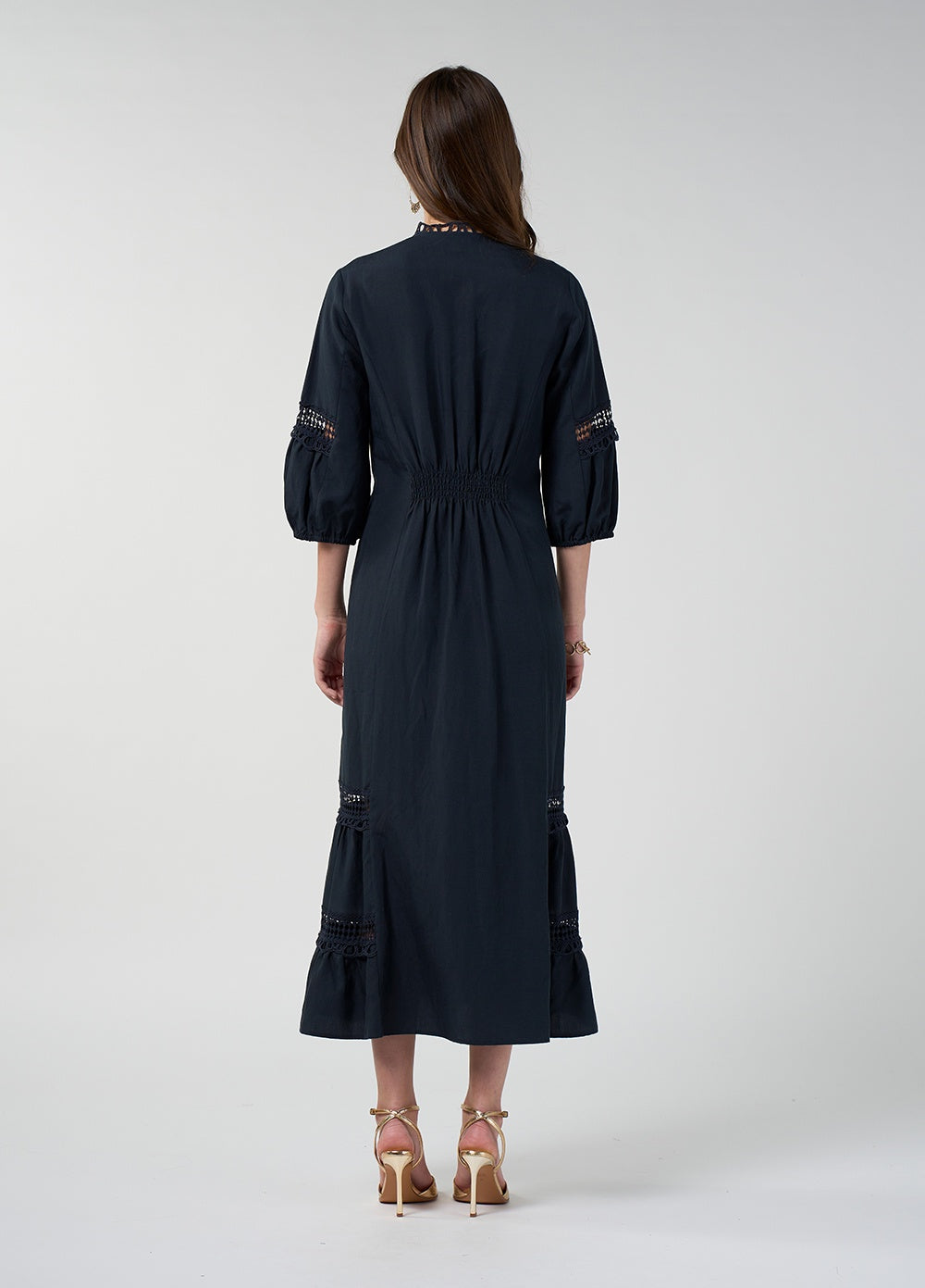 Loobies Story Shalini Midi Dress – Indigo