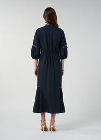 Loobies Story Shalini Midi Dress – Indigo