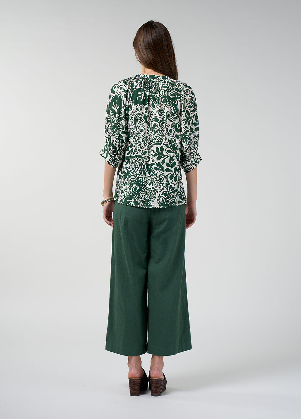 Loobies Story Teardrop Top – Buttermilk Multi