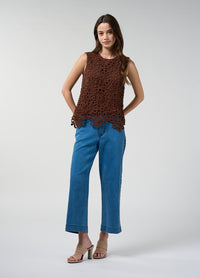 Loobies Story Meera Top – Espresso