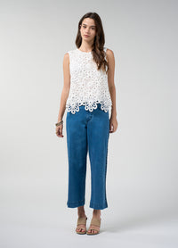 Loobies Story Meera Top – Silk White