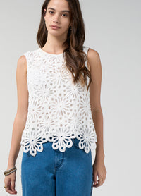 Loobies Story Meera Top – Silk White