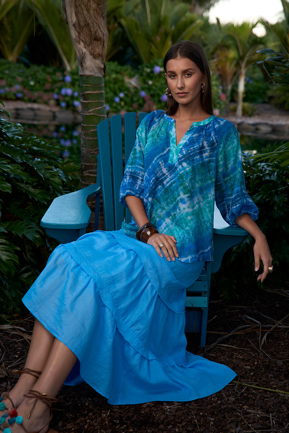 Loobies Story Waterlily Skirt - Bluebell