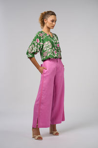 Loobies Story Aisha Shirt - Tea Leaf Multi