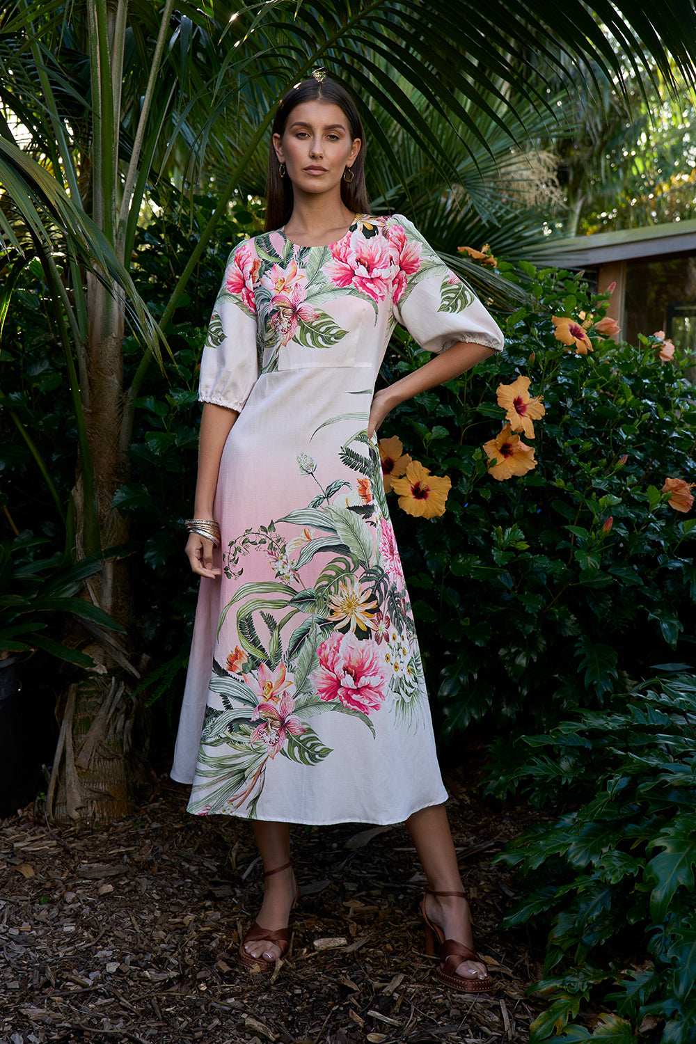 Loobies Story Ayana Dress - Blush Multi