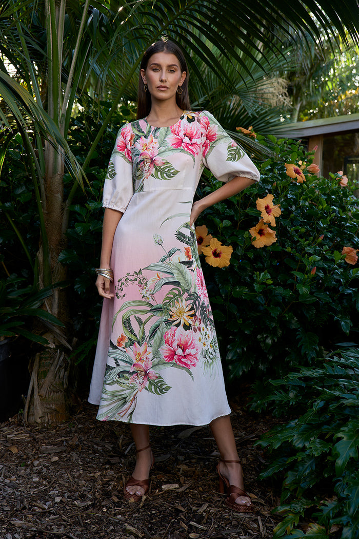Loobies Story Ayana Dress - Blush Multi