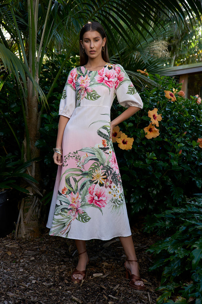 Loobies Story Ayana Dress - Blush Multi