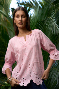 Loobies Story Dragonfly Top - Blush