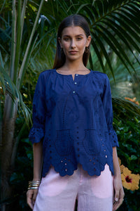 Loobies Story Dragonfly Top - Ink