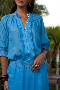 Loobies Story Waterlily Shirt - Bluebell