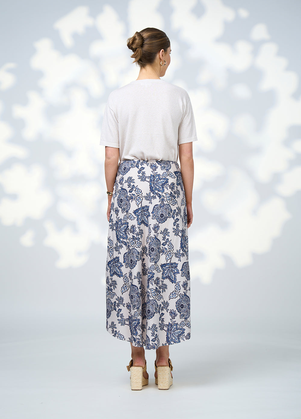 Loobies  Story Indie Skirt - Bone Multi
