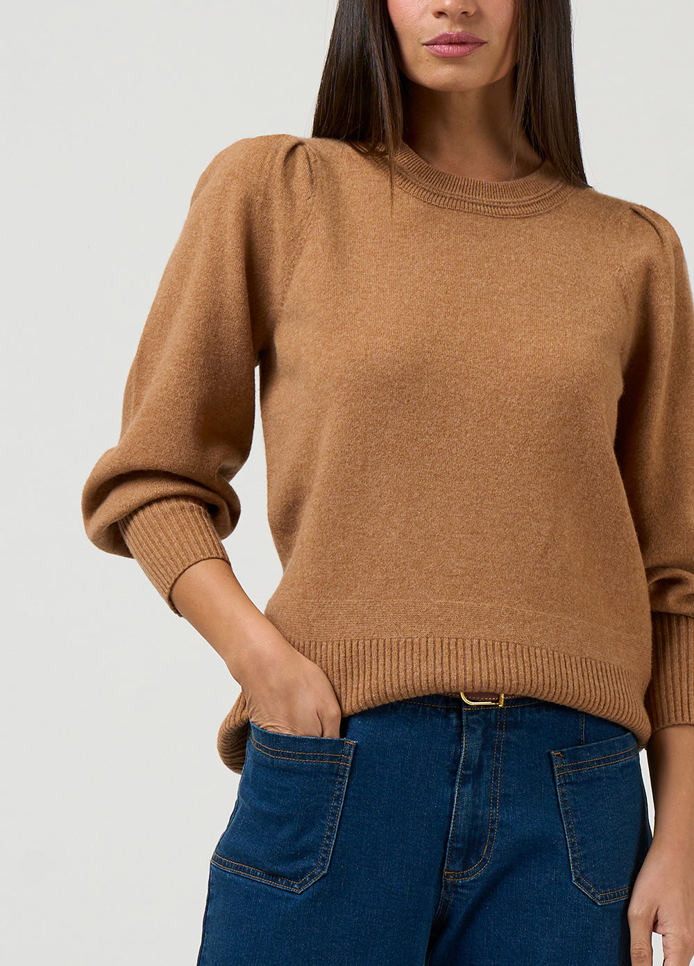 Loobies  Story Odette Sweater - Caramel