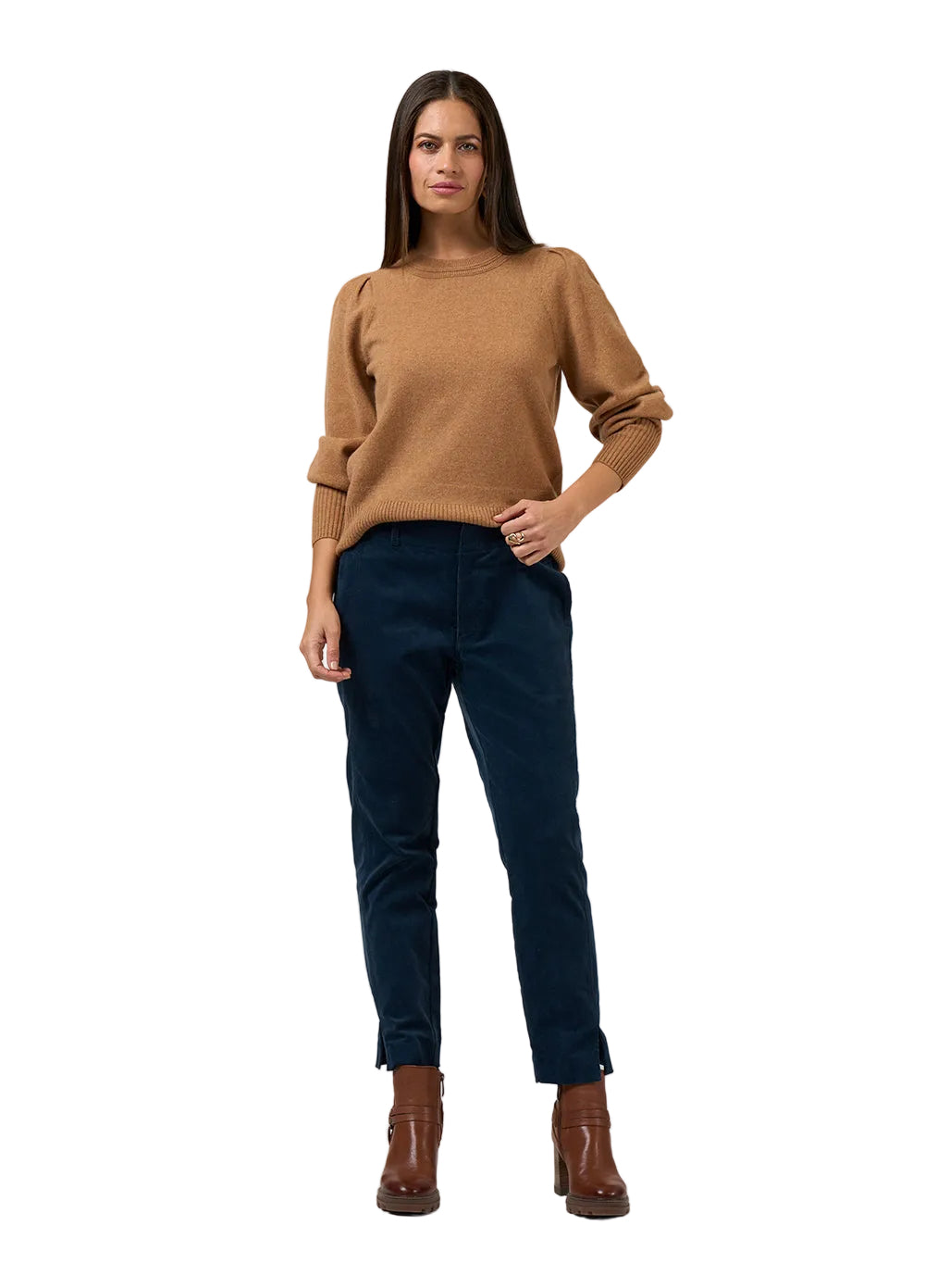 Loobies  Story Odette Sweater - Caramel