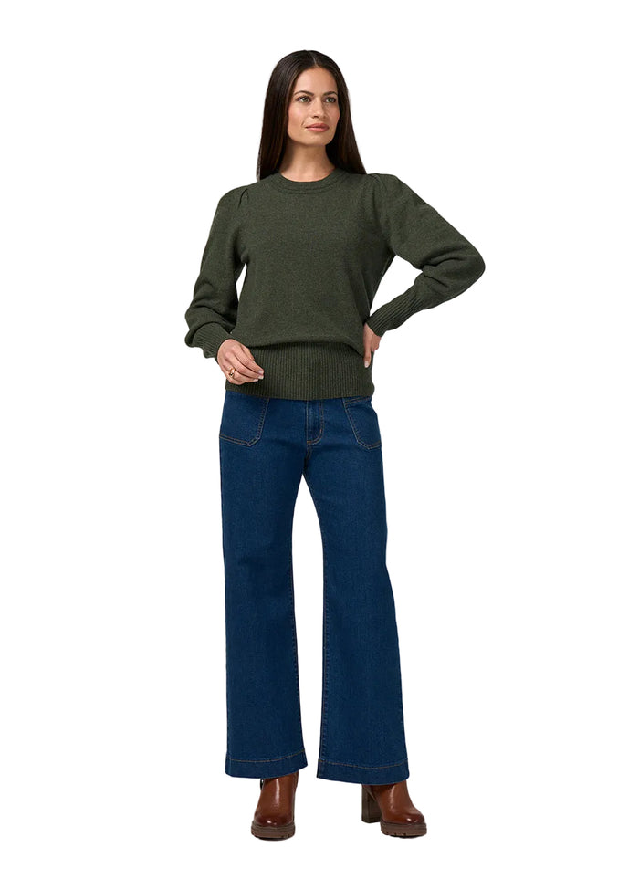 Loobies Story Odette Sweater - Olive