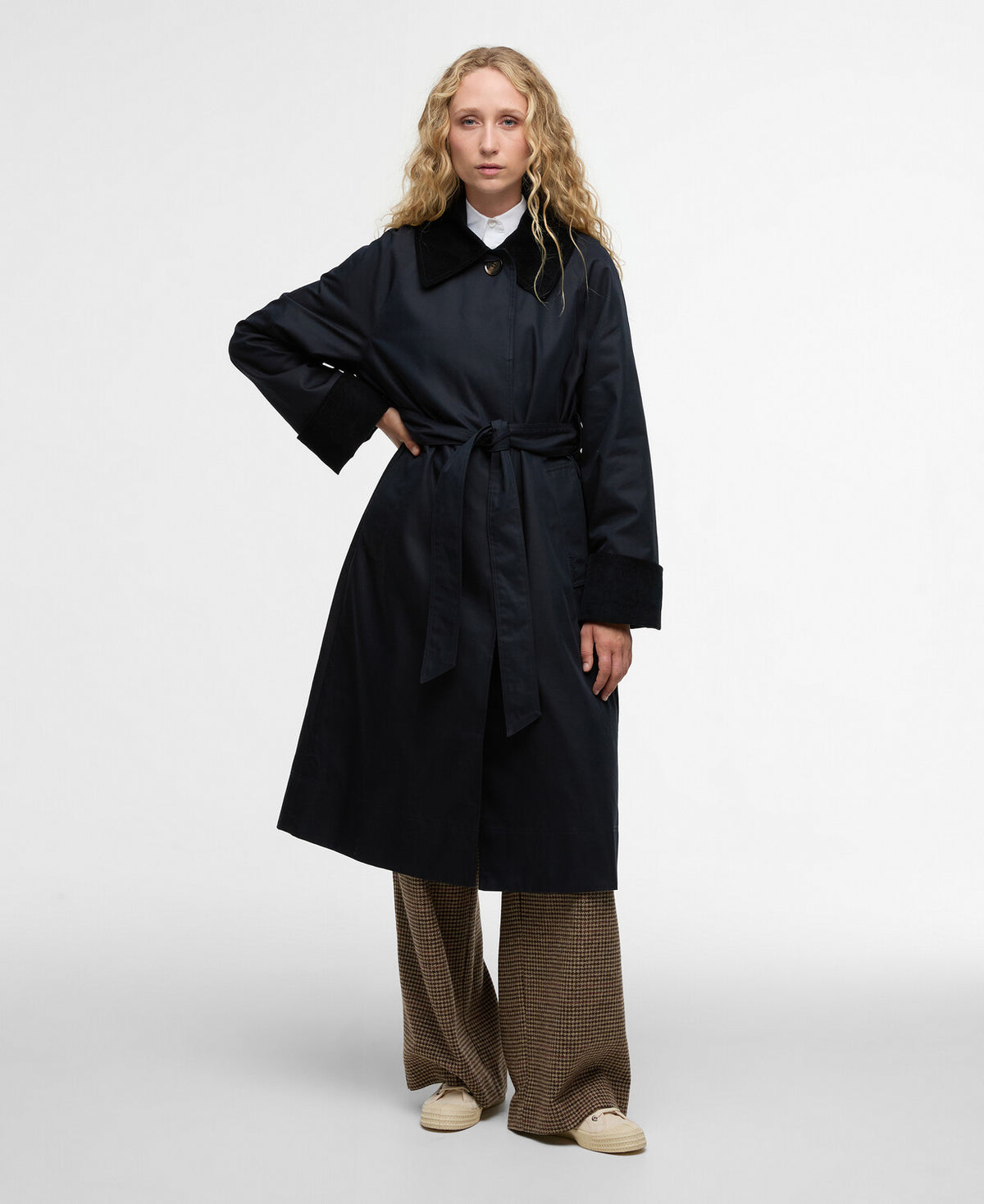 Barbour Reagan Showerproof Jacket - Dark Navy//Ancient Poplar