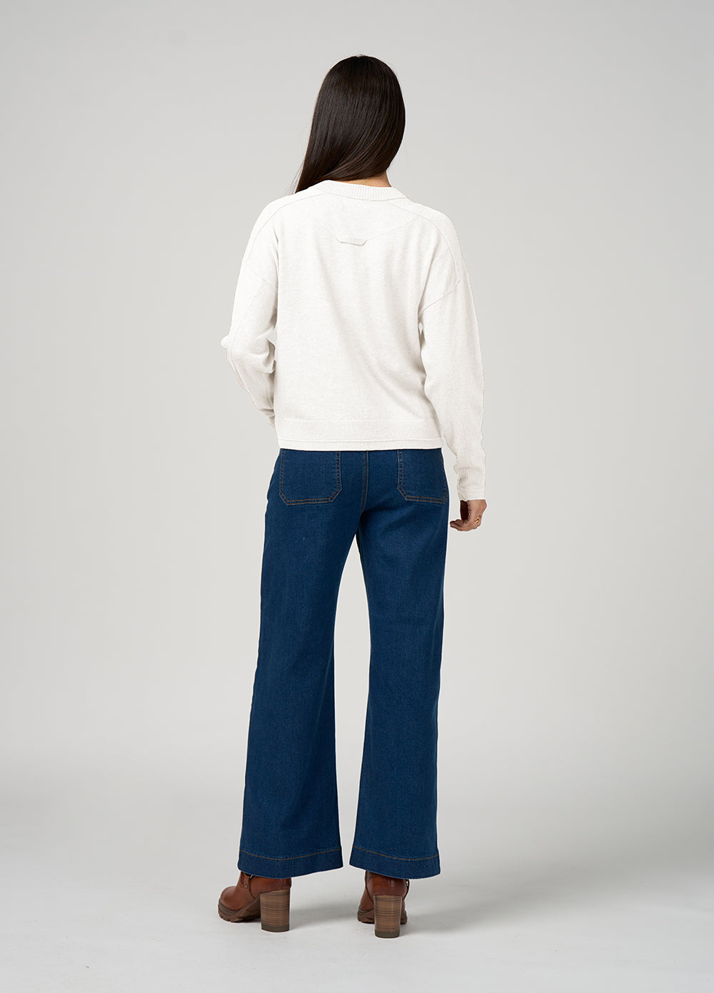 Loobies Story Alexi Sweater - Winter White