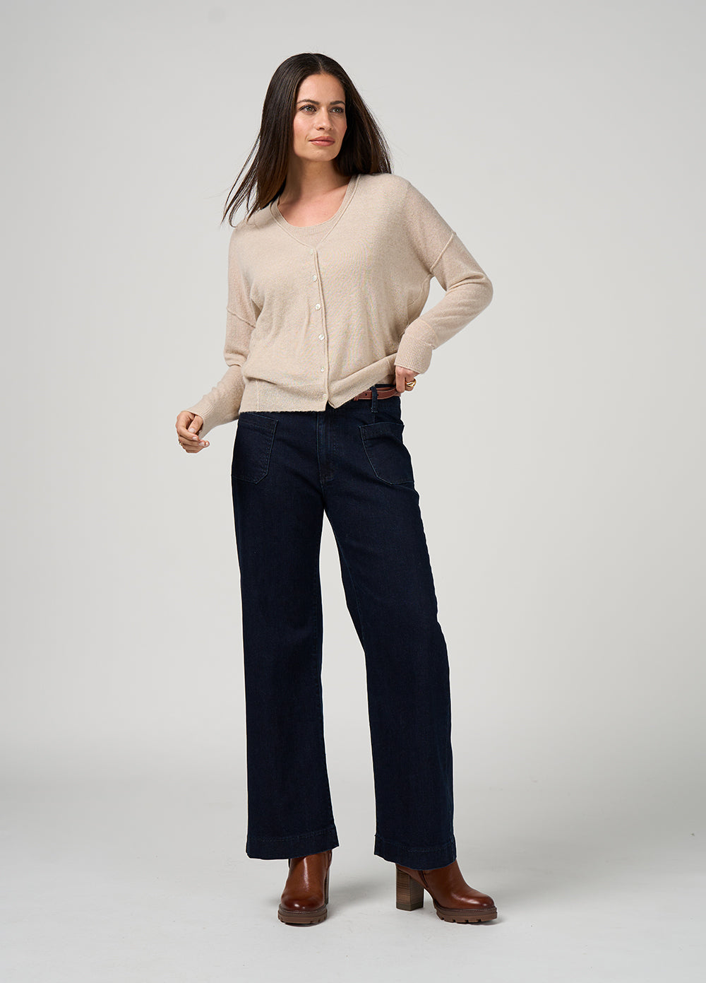 Loobies Story Lumira Cardi - Oyster