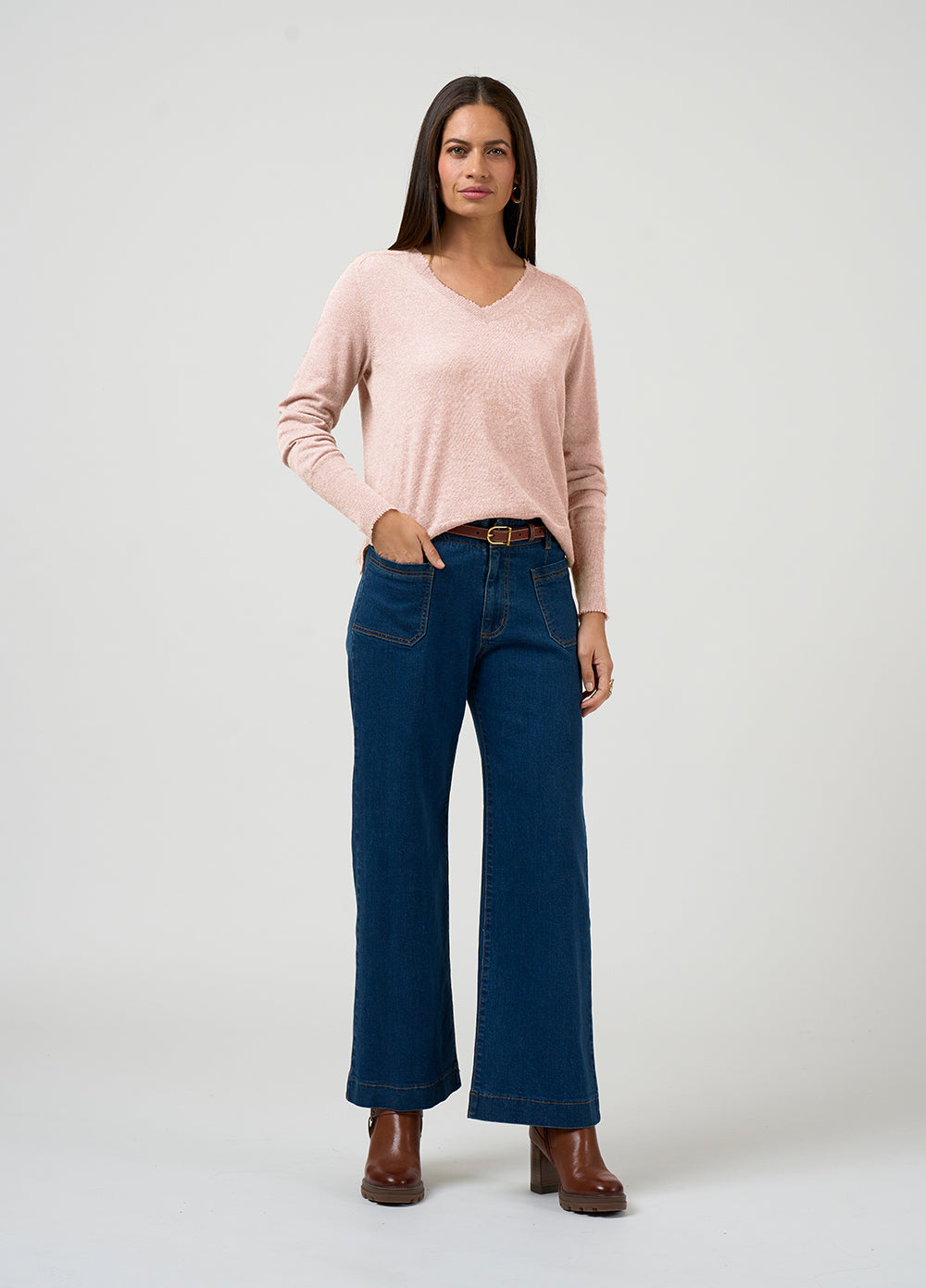 Loobies Story Lumira Sweater - Blush
