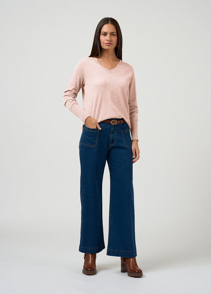 Loobies Story Lumira Sweater - Blush