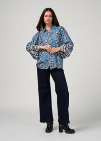 Loobies Story Taj Mahal Shirt - Chambray Multi
