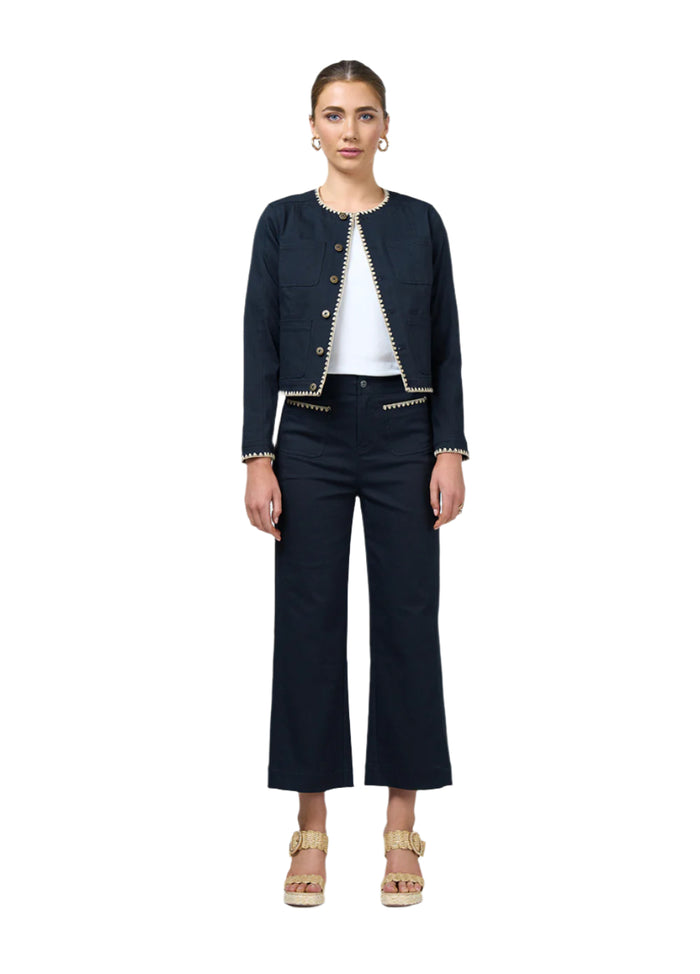 Loobies  Story Blair Jacket - Indigo