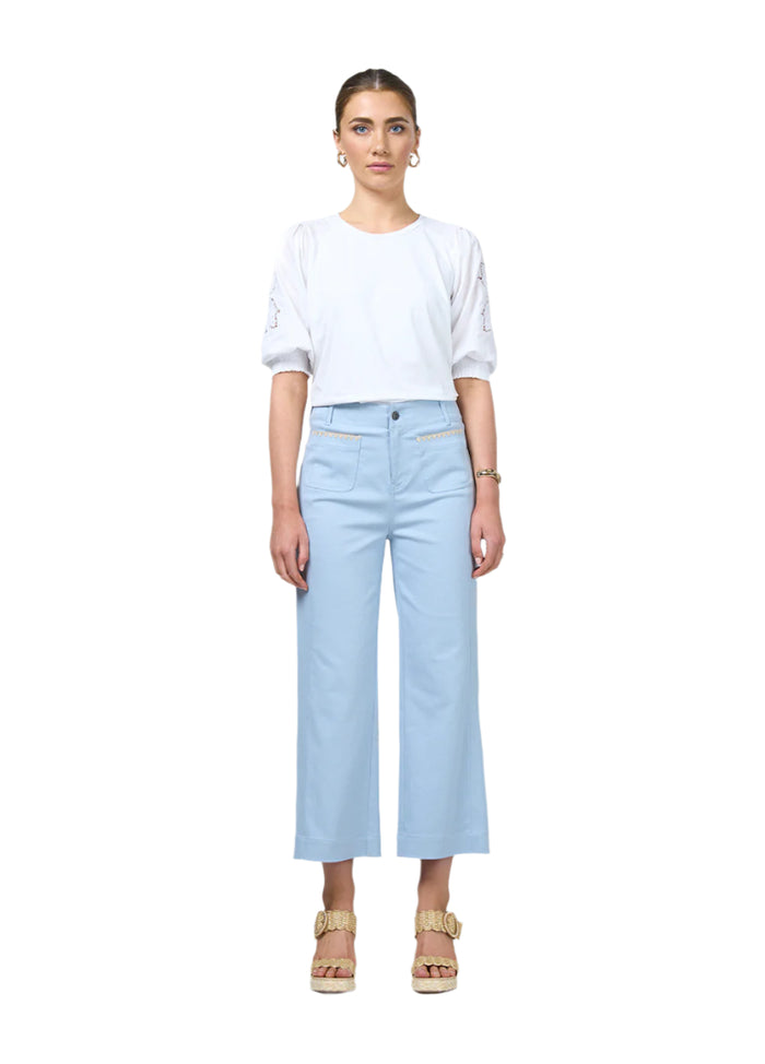 Loobies  Story Blair Pant - Soft Chambray