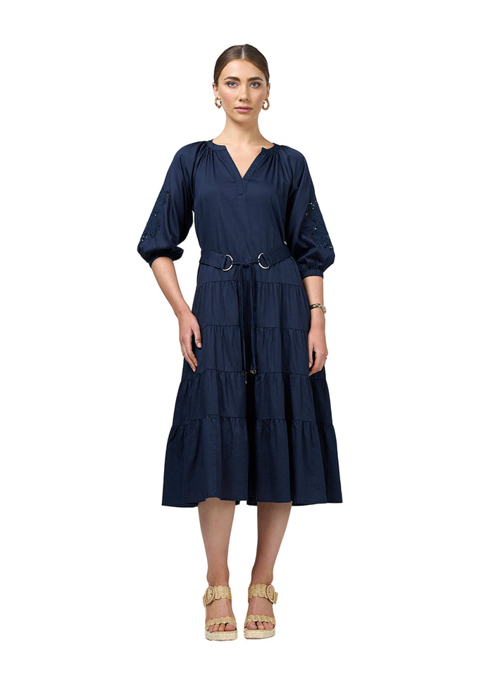 Loobies Story Calli Midi Dress - Indigo