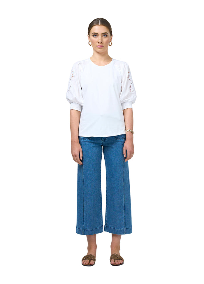 Loobies  Story Calli Top - White