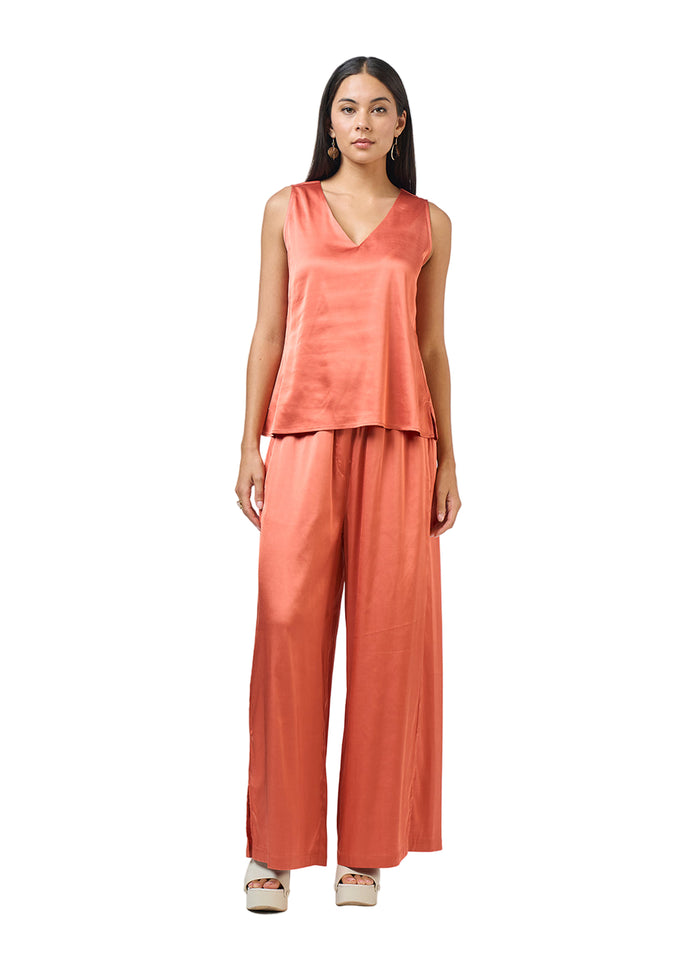 Loobies Story Demi Tank - Burnt Orange
