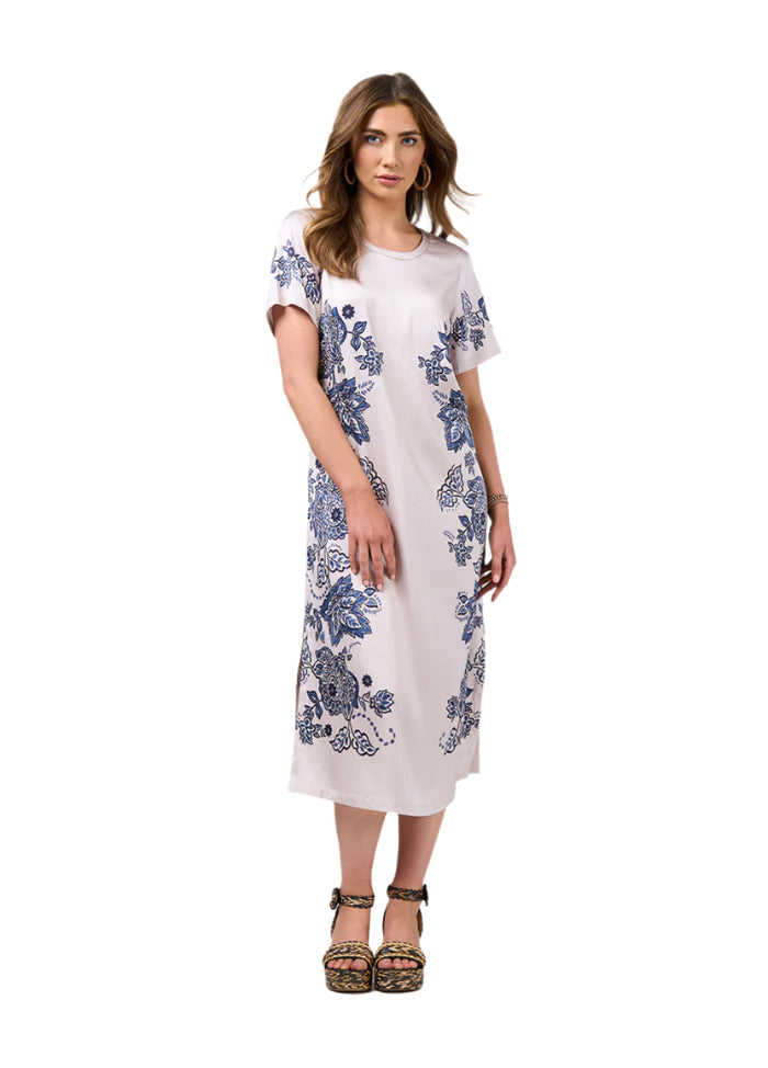 Loobies Story Indie Dress - Bone Multi