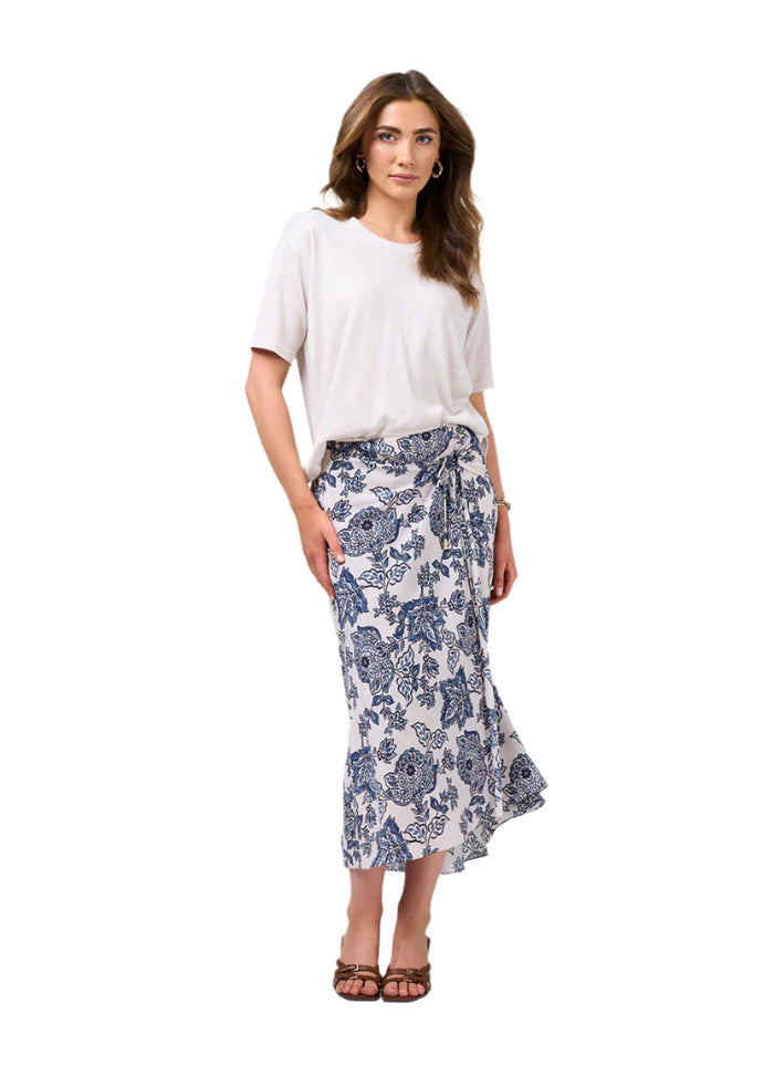 Loobies  Story Indie Skirt - Bone Multi