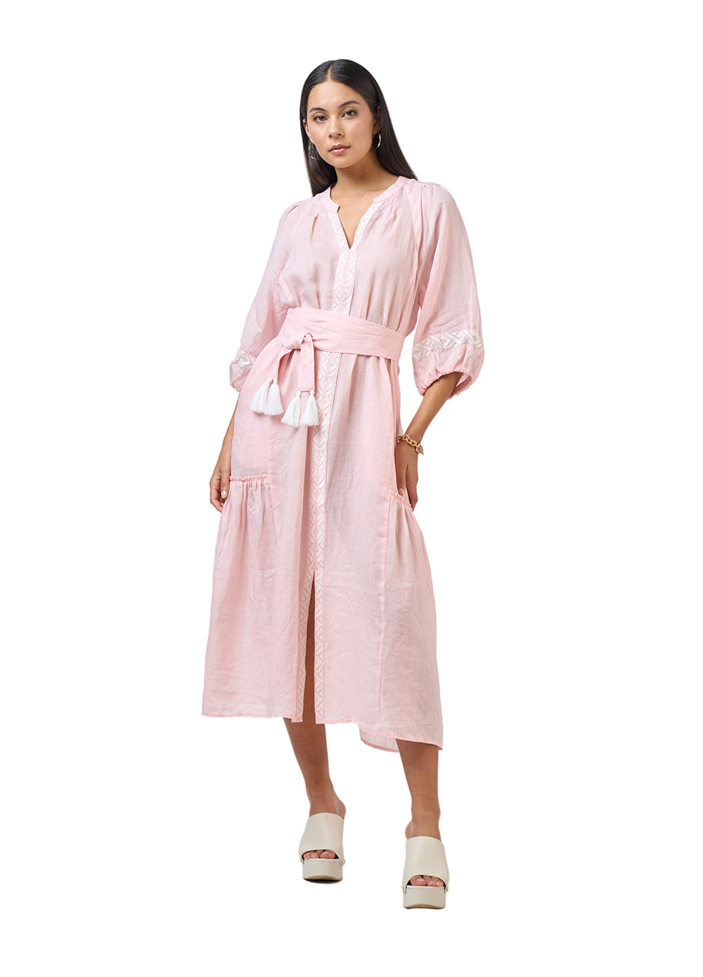Loobies  Story Maya Midi Dress - Blush