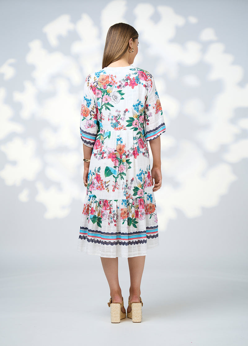 Loobies Story Pandora Dress - White Multi