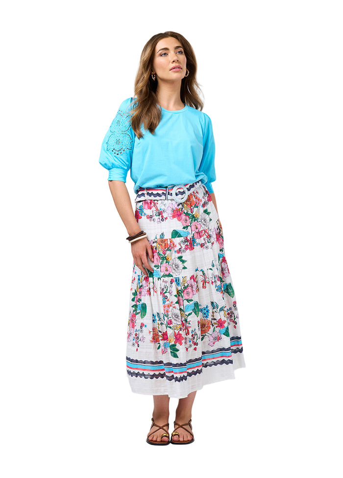 Loobies  Story Pandora Skirt - White Multi