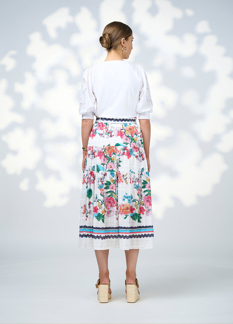 Loobies  Story Pandora Skirt - White Multi