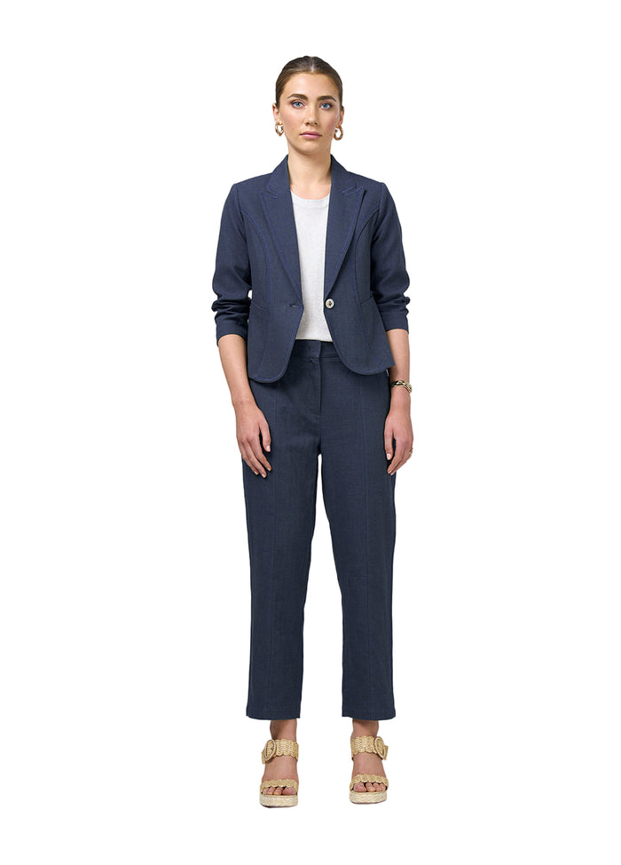 Loobies  Story Quinn Jacket - Indigo