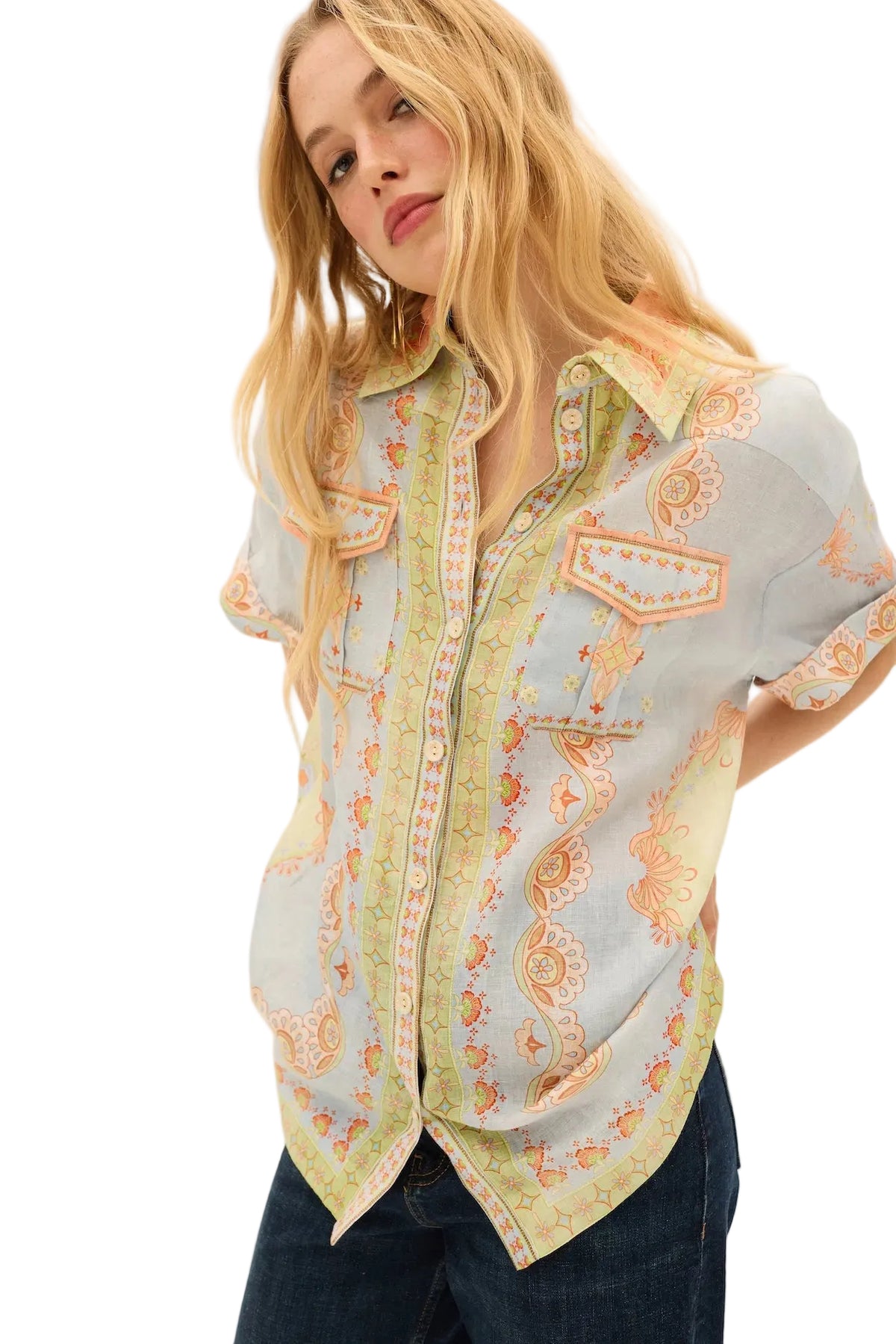 Kate Ford Matthiola Oversized Tee - Alpina