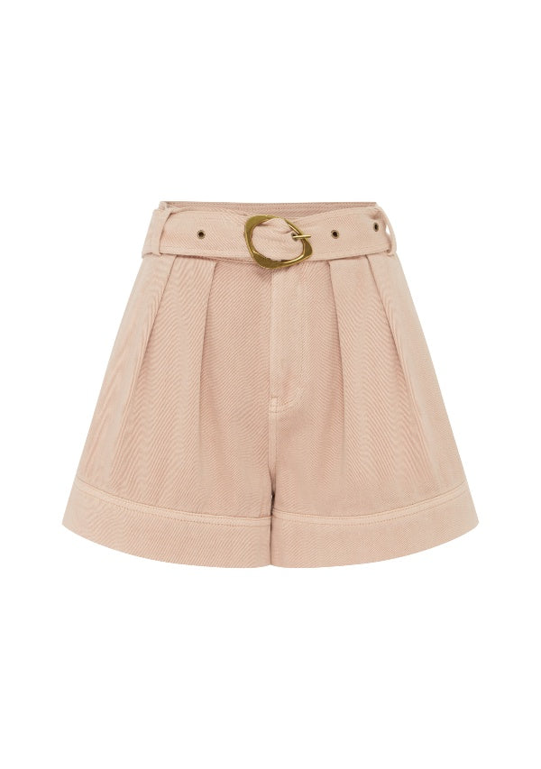 Mos The Label Ana Denim Shorts - Rose